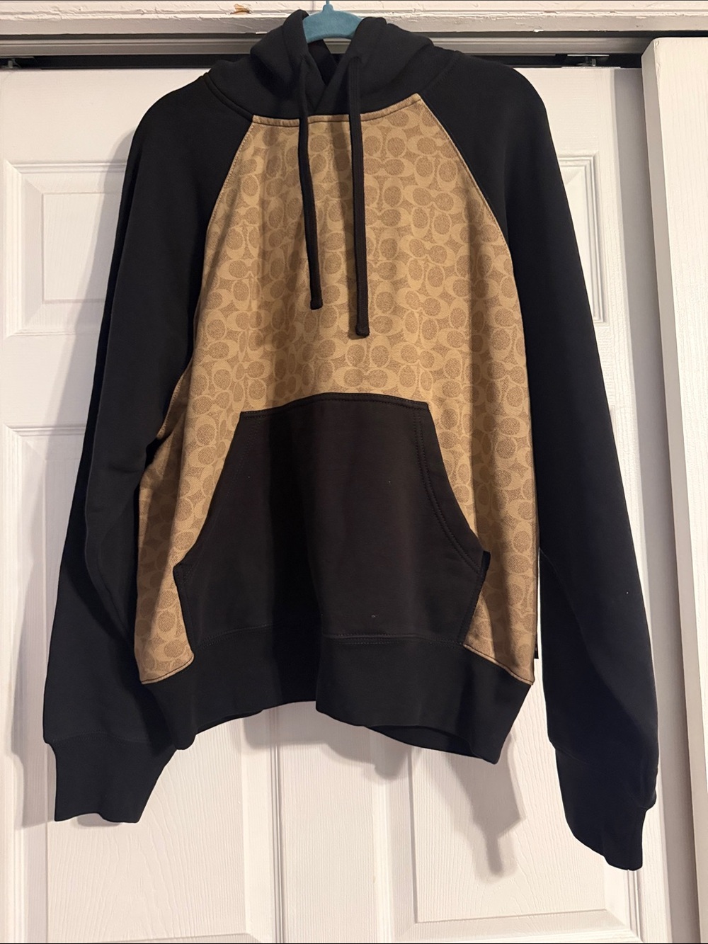 Coach Monogram Panel Hoodie